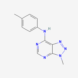 3-methyl-N-(p-tolyl)-3H-[1,2,3]triazolo[4,5-d]pyrimidin-7-amine