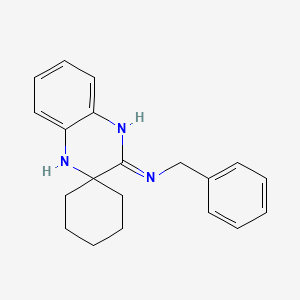 N-benzyl-1'H-spiro[cyclohexane-1,2'-quinoxalin]-3'-amine