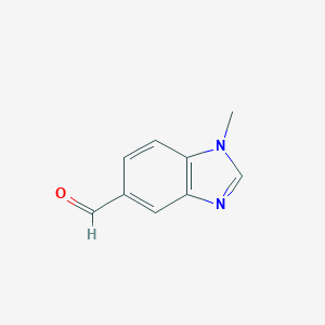 molecular formula C9H8N2O B112408 1-甲基-1H-苯并咪唑-5-甲醛 CAS No. 279226-70-9
