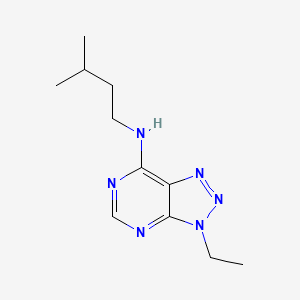 3-ethyl-N-isopentyl-3H-[1,2,3]triazolo[4,5-d]pyrimidin-7-amine