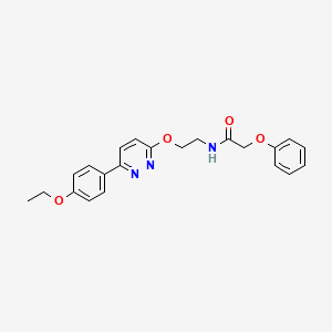 N-(2-((6-(4-ethoxyphenyl)pyridazin-3-yl)oxy)ethyl)-2-phenoxyacetamide