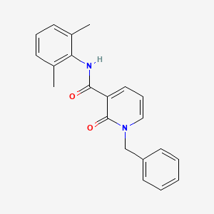 molecular formula C21H20N2O2 B11241528 1-benzyl-N-(2,6-dimethylphenyl)-2-oxo-1,2-dihydropyridine-3-carboxamide 