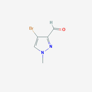 molecular formula C5H5BrN2O B112420 4-溴-1-甲基-1H-吡唑-3-甲醛 CAS No. 287917-96-8