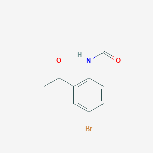 molecular formula C10H10BrNO2 B112428 N-(2-乙酰基-4-溴苯基)乙酰胺 CAS No. 29124-64-9