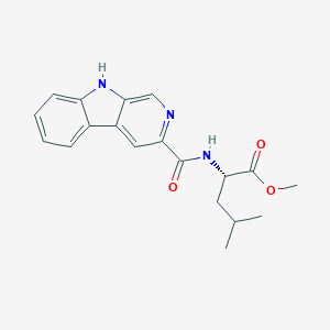 B011243 Leucinamide-beta-carboline-3-carboxylate methyl ester CAS No. 110672-77-0
