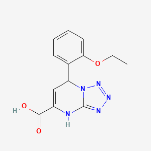 7-(2-Ethoxyphenyl)-4,7-dihydrotetrazolo[1,5-a]pyrimidine-5-carboxylic acid