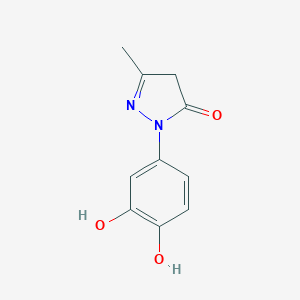 B011244 2-(3,4-dihydroxyphenyl)-5-methyl-4H-pyrazol-3-one CAS No. 107430-41-1