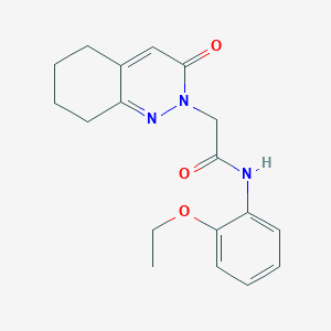 N-(2-ethoxyphenyl)-2-(3-oxo-5,6,7,8-tetrahydrocinnolin-2(3H)-yl)acetamide