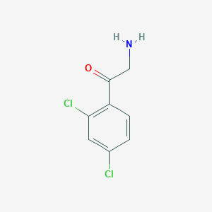 molecular formula C8H7Cl2NO B112451 2-Amino-2',4'-dichloroacetophenone CAS No. 313553-17-2