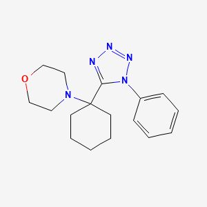 4-[1-(1-phenyl-1H-tetrazol-5-yl)cyclohexyl]morpholine