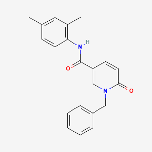 1-benzyl-N-(2,4-dimethylphenyl)-6-oxo-1,6-dihydropyridine-3-carboxamide