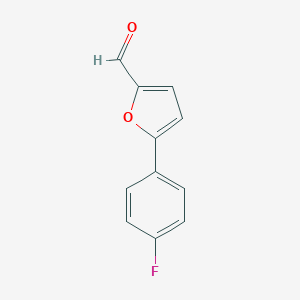 B112487 5-(4-Fluoro-phenyl)-furan-2-carbaldehyde CAS No. 33342-17-5