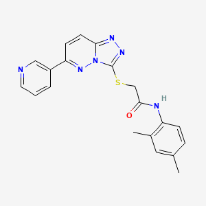 N-(2,4-Dimethylphenyl)-2-{[6-(pyridin-3-YL)-[1,2,4]triazolo[4,3-B]pyridazin-3-YL]sulfanyl}acetamide