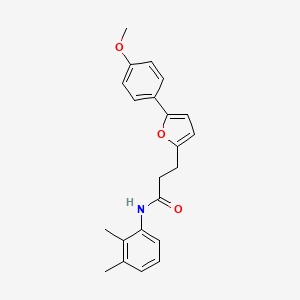 N-(2,3-dimethylphenyl)-3-[5-(4-methoxyphenyl)furan-2-yl]propanamide