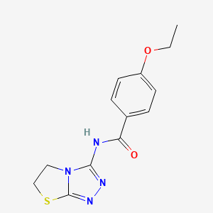 N-(5,6-dihydrothiazolo[2,3-c][1,2,4]triazol-3-yl)-4-ethoxybenzamide