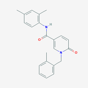 N-(2,4-dimethylphenyl)-1-(2-methylbenzyl)-6-oxo-1,6-dihydropyridine-3-carboxamide