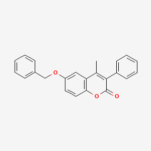 6-(benzyloxy)-4-methyl-3-phenyl-2H-chromen-2-one