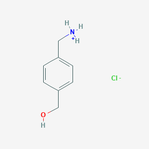 B112510 (4-(Aminomethyl)phenyl)methanol hydrochloride CAS No. 34403-46-8