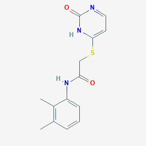 N-(2,3-Dimethylphenyl)-2-[(2-oxo-1,2-dihydropyrimidin-4-YL)sulfanyl]acetamide