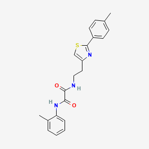 N1-(o-tolyl)-N2-(2-(2-(p-tolyl)thiazol-4-yl)ethyl)oxalamide