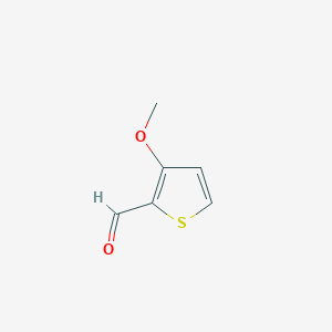 molecular formula C6H6O2S B112520 3-甲氧基噻吩-2-甲醛 CAS No. 35134-07-7