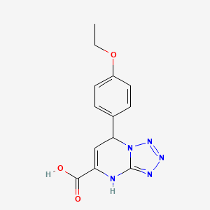 7-(4-Ethoxyphenyl)-4,7-dihydrotetrazolo[1,5-a]pyrimidine-5-carboxylic acid