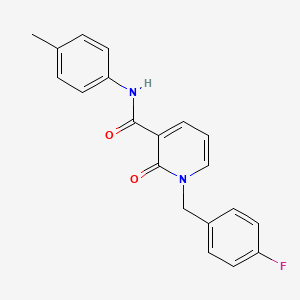 1-(4-fluorobenzyl)-2-oxo-N-(p-tolyl)-1,2-dihydropyridine-3-carboxamide