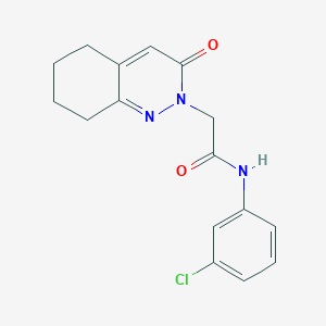 N-(3-chlorophenyl)-2-(3-oxo-5,6,7,8-tetrahydrocinnolin-2(3H)-yl)acetamide