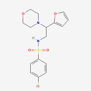 4-bromo-N-(2-(furan-2-yl)-2-morpholinoethyl)benzenesulfonamide