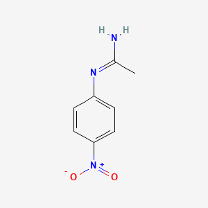 N'-(4-nitrophenyl)ethanimidamide