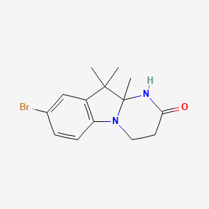 8-bromo-10,10,10a-trimethyl-3,4,10,10a-tetrahydropyrimido[1,2-a]indol-2(1H)-one