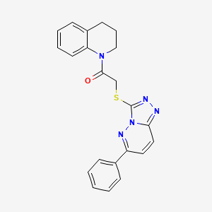 1-(3,4-dihydroquinolin-1(2H)-yl)-2-((6-phenyl-[1,2,4]triazolo[4,3-b]pyridazin-3-yl)thio)ethanone