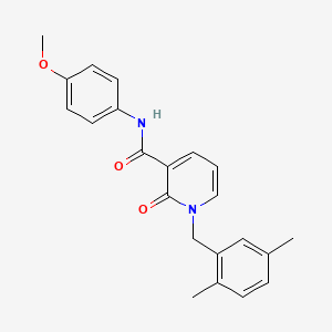 1-(2,5-dimethylbenzyl)-N-(4-methoxyphenyl)-2-oxo-1,2-dihydropyridine-3-carboxamide