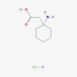 molecular formula C8H16ClNO2 B112546 2-(1-氨基环己基)乙酸盐酸盐 CAS No. 37631-99-5