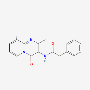 N-{2,9-Dimethyl-4-oxo-4H-pyrido[1,2-A]pyrimidin-3-YL}-2-phenylacetamide