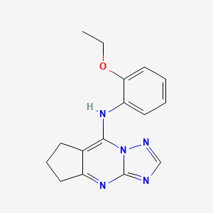 N-(2-ethoxyphenyl)-6,7-dihydro-5H-cyclopenta[d][1,2,4]triazolo[1,5-a]pyrimidin-8-amine