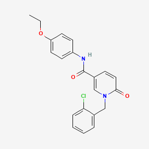 1-(2-chlorobenzyl)-N-(4-ethoxyphenyl)-6-oxo-1,6-dihydropyridine-3-carboxamide