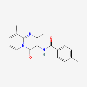 N-{2,9-Dimethyl-4-oxo-4H-pyrido[1,2-A]pyrimidin-3-YL}-4-methylbenzamide