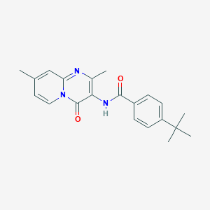 4-(tert-butyl)-N-(2,8-dimethyl-4-oxo-4H-pyrido[1,2-a]pyrimidin-3-yl)benzamide