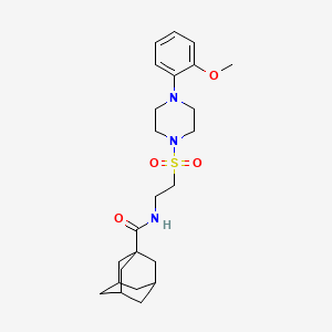 N-(2-{[4-(2-methoxyphenyl)piperazin-1-yl]sulfonyl}ethyl)adamantane-1-carboxamide