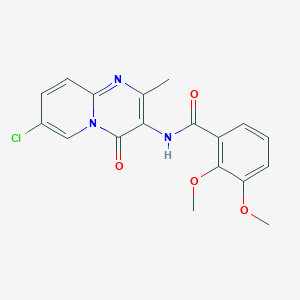 N-{7-Chloro-2-methyl-4-oxo-4H-pyrido[1,2-A]pyrimidin-3-YL}-2,3-dimethoxybenzamide