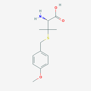 molecular formula C13H19NO3S B112569 H-β,β-二甲基-L-半胱氨酸 (pmeobzl)-OH CAS No. 387868-34-0