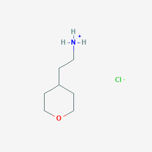 molecular formula C7H16ClNO B112573 2-(四氢-2H-吡喃-4-基)乙胺盐酸盐 CAS No. 389621-77-6