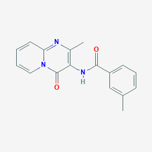 3-Methyl-N-{2-methyl-4-oxo-4H-pyrido[1,2-A]pyrimidin-3-YL}benzamide