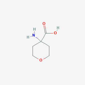 molecular formula C6H11NO3 B112575 4-aminotetrahydro-2H-pyran-4-carboxylic acid CAS No. 39124-20-4