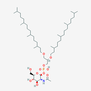 B011258 2,3-Di-O-phytanyl-1-(phosphoryl-2-acetamido-2-deoxyglucopyranosyl)glycerol CAS No. 105481-55-8