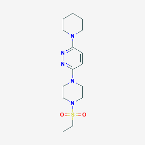 3-(4-(Ethylsulfonyl)piperazin-1-yl)-6-(piperidin-1-yl)pyridazine