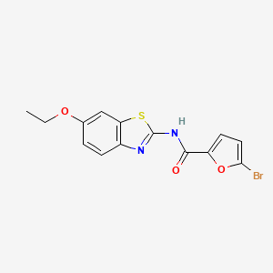 5-bromo-N-(6-ethoxy-1,3-benzothiazol-2-yl)furan-2-carboxamide