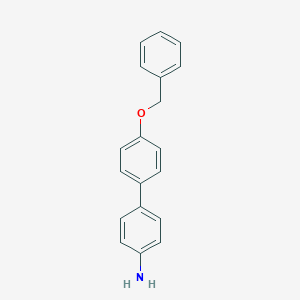 molecular formula C19H17NO B112589 4-[4-(Benzyloxy)phenyl]aniline CAS No. 400748-40-5