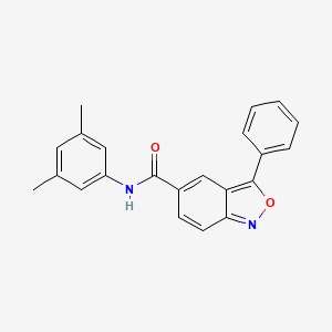 N-(3,5-dimethylphenyl)-3-phenyl-2,1-benzoxazole-5-carboxamide